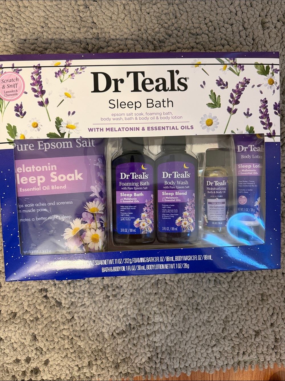 Dr Teal's Sleep Bath Gift Set